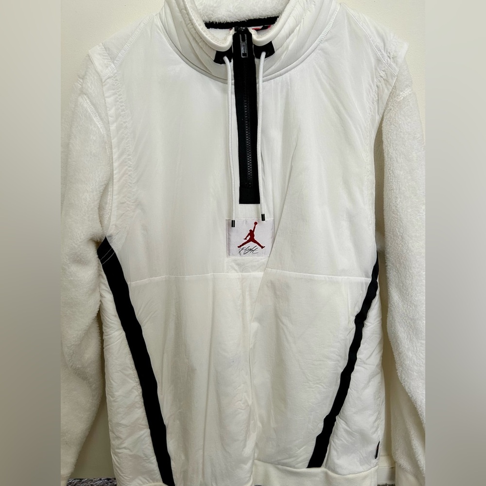 Jordan 4 Retro White Cement Legacy Quarter Zip Pullover